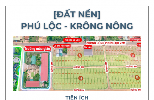 Chiết khấu lên tới 3% khi mua đất tại Phú Lộc – Krông Năng